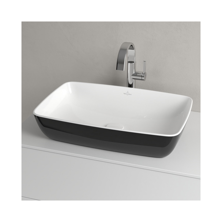 Villeroy & Boch 417258BCT8 - Håndvask til bordplade ARTIS 58 x 38,5 cm keramik/sort