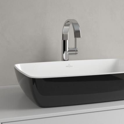Villeroy & Boch 417258BCT8 - Håndvask til bordplade ARTIS 58 x 38,5 cm keramik/sort