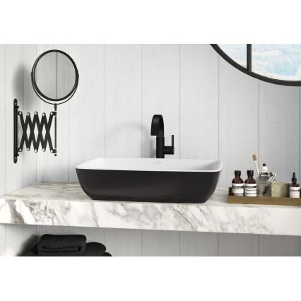 Villeroy & Boch 417258BCT8 - Håndvask til bordplade ARTIS 58 x 38,5 cm keramik/sort