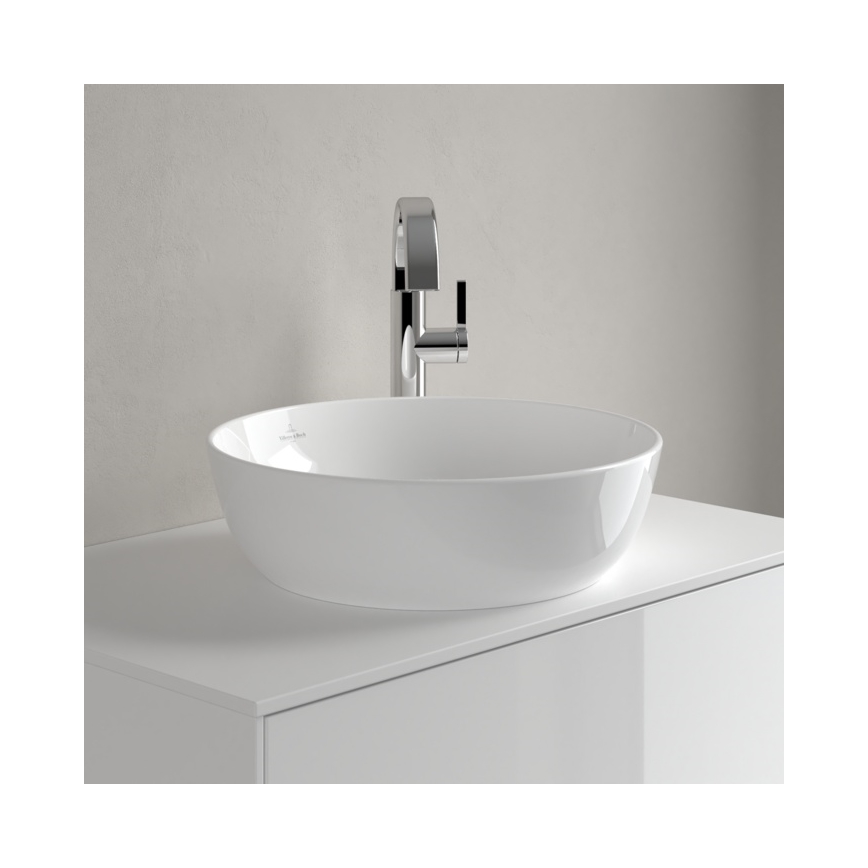 Villeroy & Boch 417943R1 - ARTIS håndvask til bordplade Ø 43 cm, keramik/hvid
