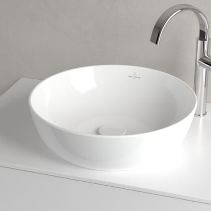 Villeroy & Boch 417943R1 - ARTIS håndvask til bordplade Ø 43 cm, keramik/hvid