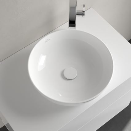 Villeroy & Boch 417943R1 - ARTIS håndvask til bordplade Ø 43 cm, keramik/hvid