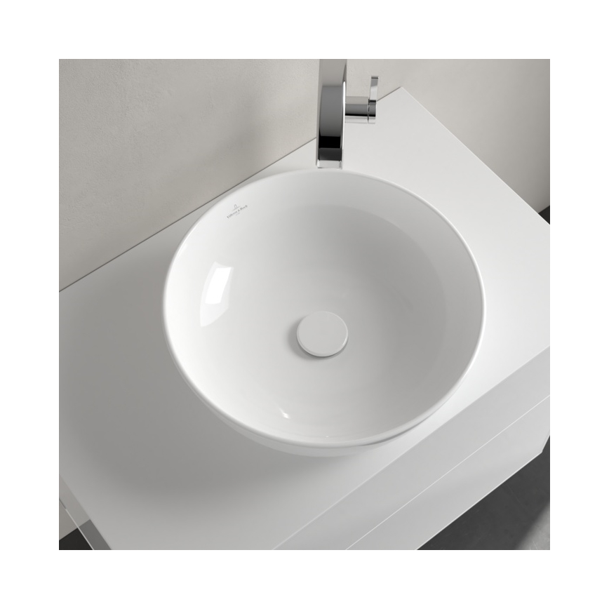 Villeroy & Boch 417943R1 - ARTIS håndvask til bordplade Ø 43 cm, keramik/hvid