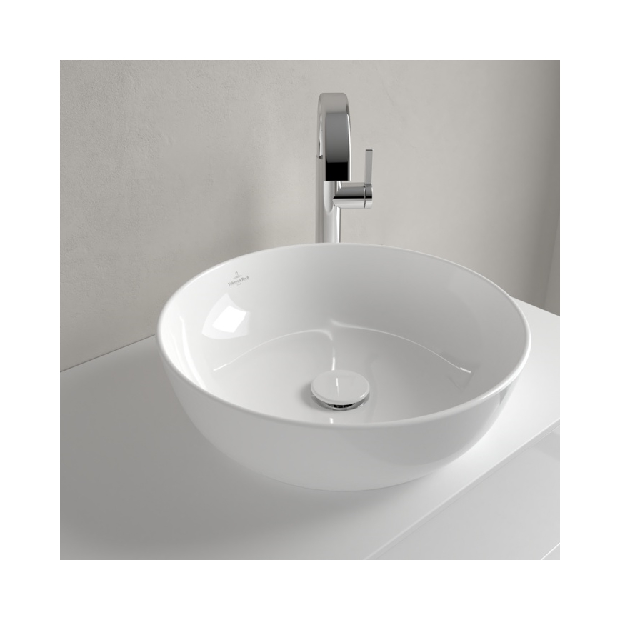 Villeroy & Boch 417943R1 - ARTIS håndvask til bordplade Ø 43 cm, keramik/hvid