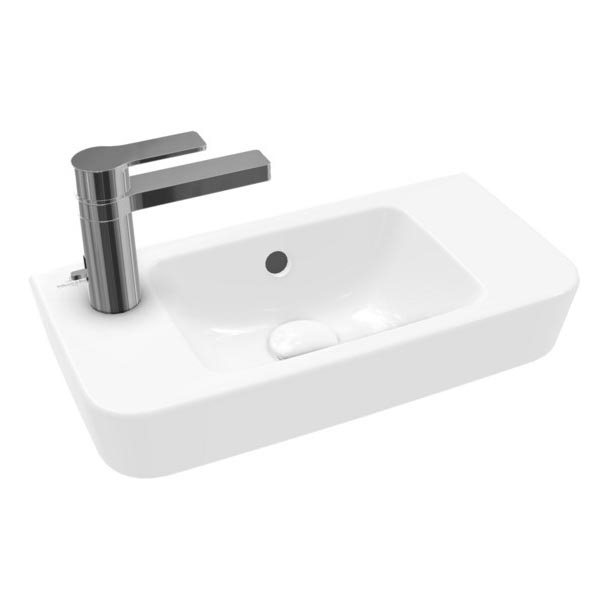 Villeroy & Boch 4342L501 - Vægmonteret håndvask O.NOVO 50 x 25 cm keramik/hvid