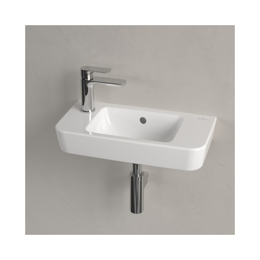 Villeroy & Boch 4342L501 - Vægmonteret håndvask O.NOVO 50 x 25 cm keramik/hvid