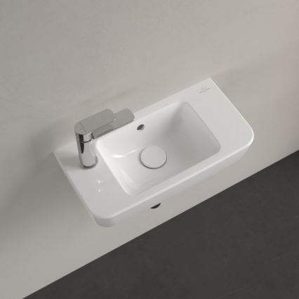 Villeroy & Boch 4342L501 - Vægmonteret håndvask O.NOVO 50 x 25 cm keramik/hvid
