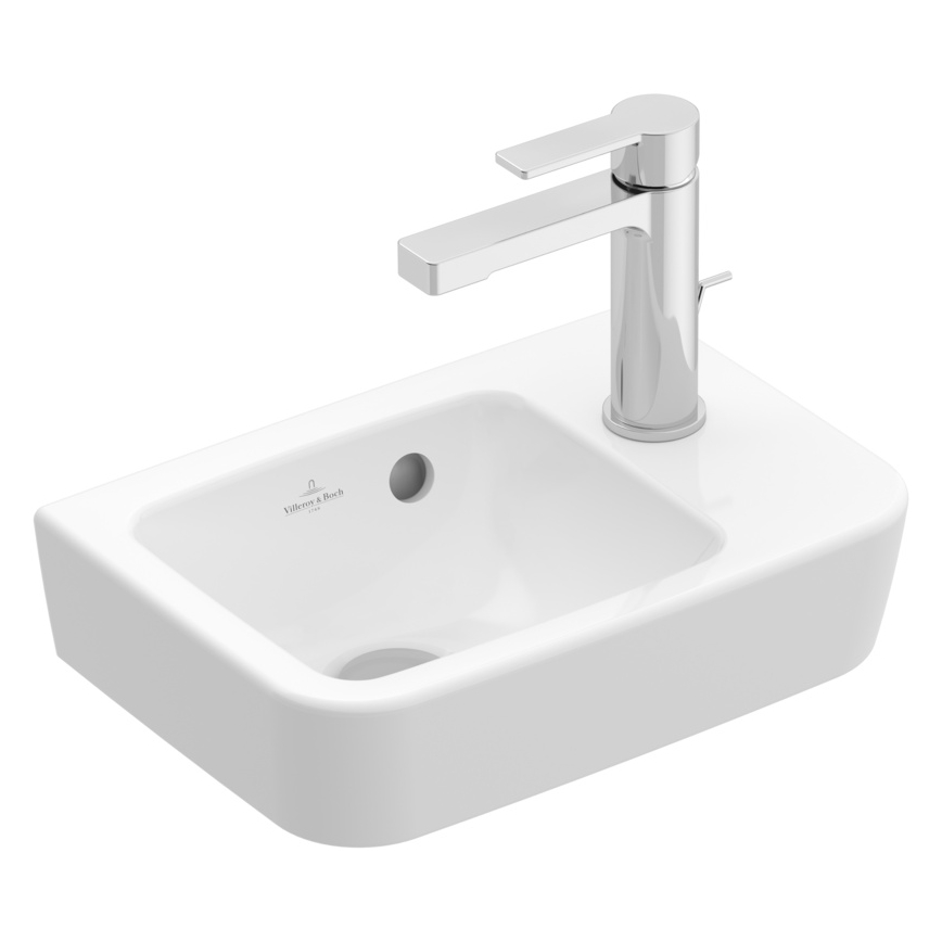 Villeroy & Boch 43433601 - Væghængt håndvask O.NOVO 36x25 cm keramik/hvid