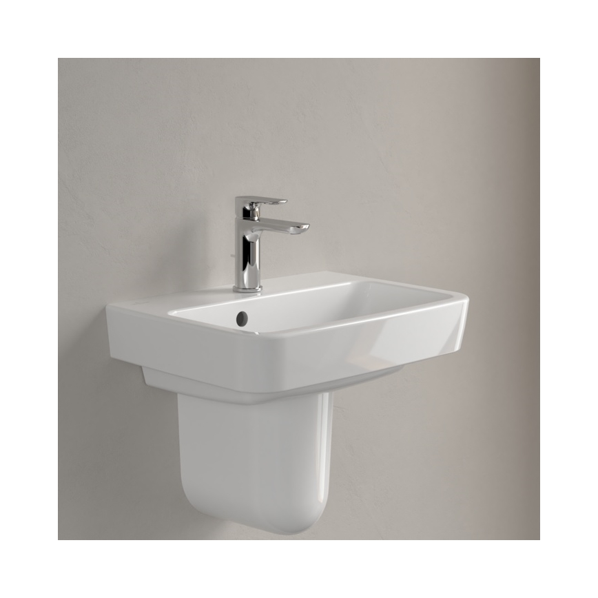 Villeroy & Boch 43445001 - Væghængt håndvask O.NOVO 50x37 cm keramik/hvid