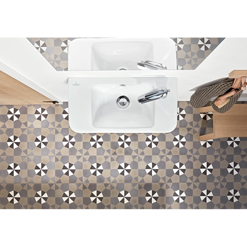 Villeroy & Boch 43445001 - Væghængt håndvask O.NOVO 50x37 cm keramik/hvid