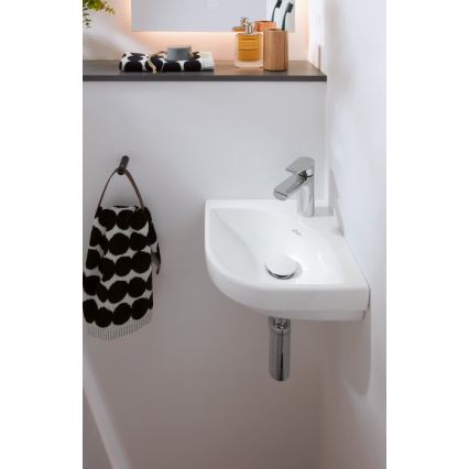 Villeroy & Boch 43714601 - Hjørne væghængt håndvask SUBWAY 3.0 32x32 cm keramik/hvid