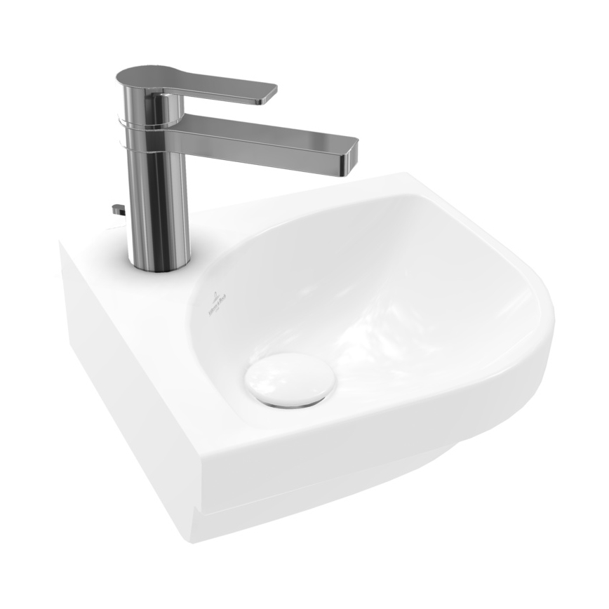 Villeroy & Boch 43714601 - Hjørne væghængt håndvask SUBWAY 3.0 32x32 cm keramik/hvid