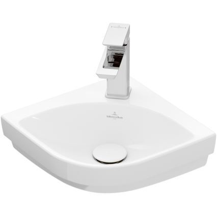 Villeroy & Boch 43714601 - Hjørne væghængt håndvask SUBWAY 3.0 32x32 cm keramik/hvid