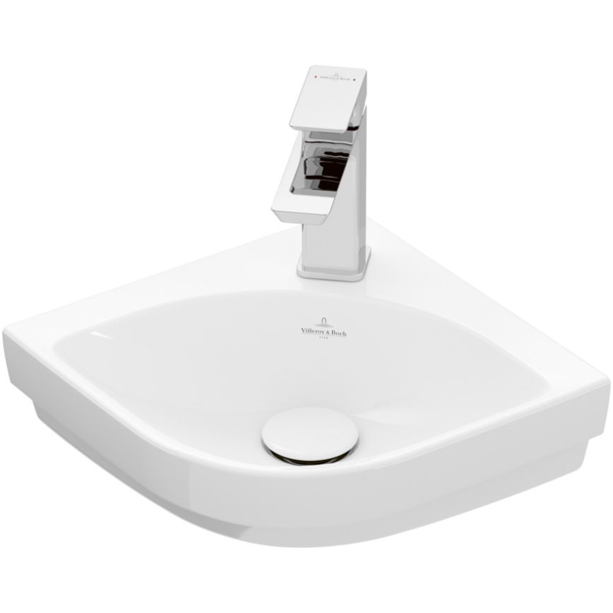 Villeroy & Boch 43714601 - Hjørne væghængt håndvask SUBWAY 3.0 32x32 cm keramik/hvid