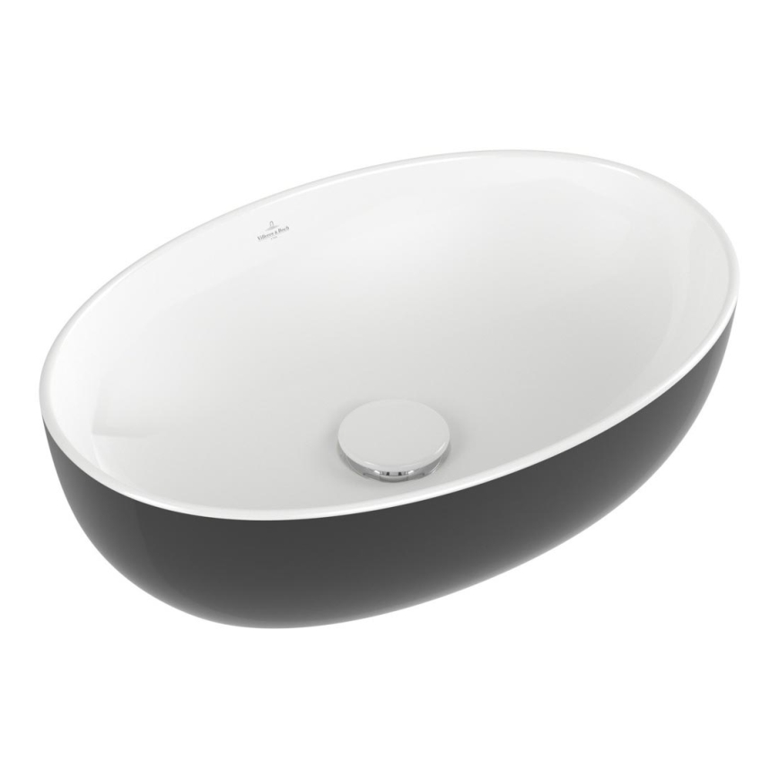 Villeroy & Boch 438848BCT8 - Nedfældet håndvask ARTIS 48x32,5 cm keramik/sort