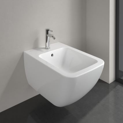 Villeroy & Boch 441100R1 - VENTICELLO væghængt bidet keramik/hvid
