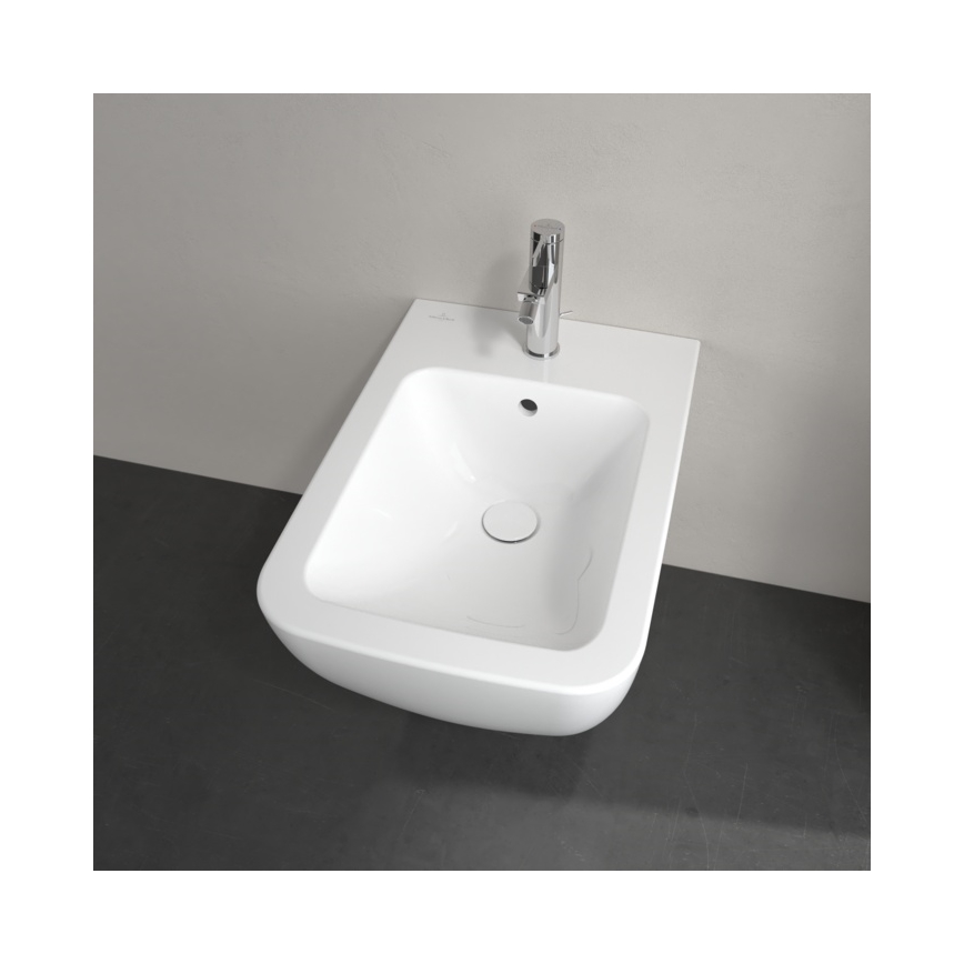 Villeroy & Boch 441100R1 - VENTICELLO væghængt bidet keramik/hvid