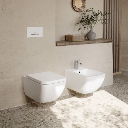 Villeroy & Boch 441100R1 - VENTICELLO væghængt bidet keramik/hvid