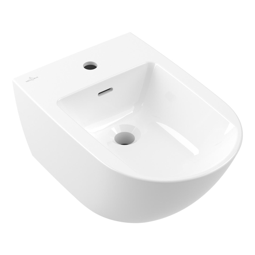 Villeroy & Boch 44700001 - SUBWAY 3.0 vægmonteret bidet, keramik/hvid