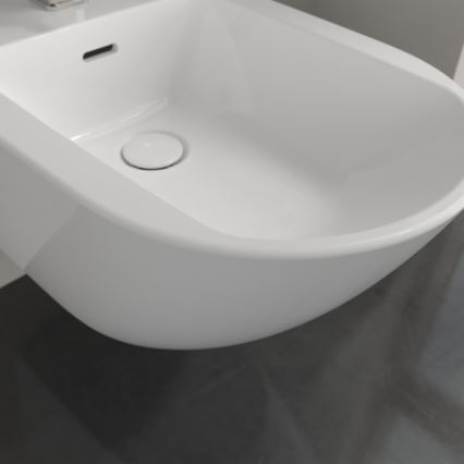 Villeroy & Boch 44700001 - SUBWAY 3.0 vægmonteret bidet, keramik/hvid