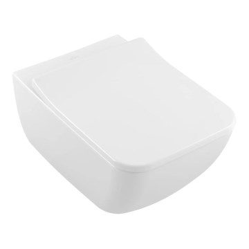 Villeroy & Boch 4611R001 - Vægmonteret toilet VENTICELLO, porcelæn/hvid