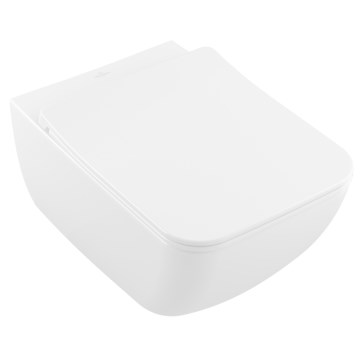 Villeroy & Boch 4611RL01 - Vægophængt toilet med SoftClose-sæde VENTICELLO keramik/hvid