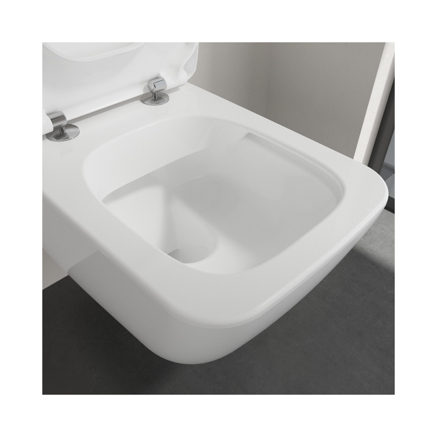 Villeroy & Boch 4611RS01 - Væghængt toilet med SoftClose-sæde VENTICELLO keramik/hvid