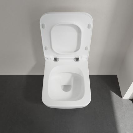 Villeroy & Boch 4611RSR1 - Væghængt WC med SoftClose-sæde VENTICELLO keramik/hvid