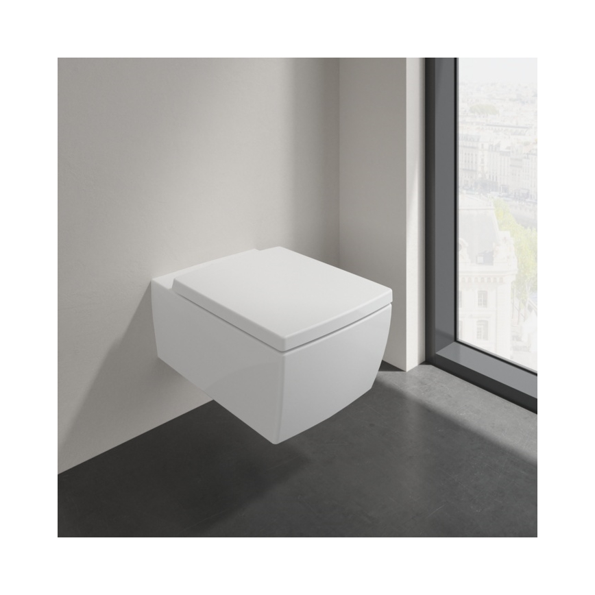 Villeroy & Boch 4633R001 - Væghængt toilet MEMENTO keramik/hvid
