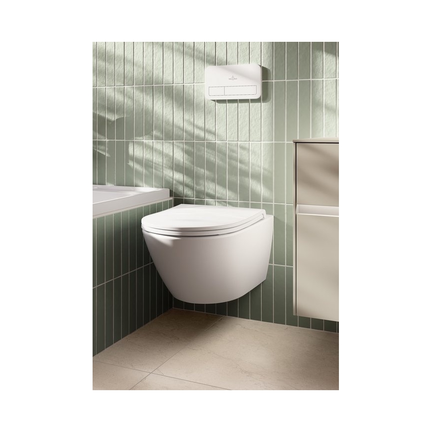 Villeroy & Boch 4670T001 - Vægtoilet SUBWAY 3.0 keramik/hvid