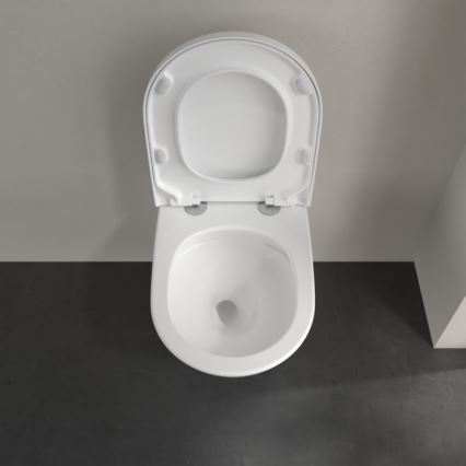 Villeroy & Boch 4670T0R1 - Vægmonteret toilet SUBWAY 3.0 keramik/hvid