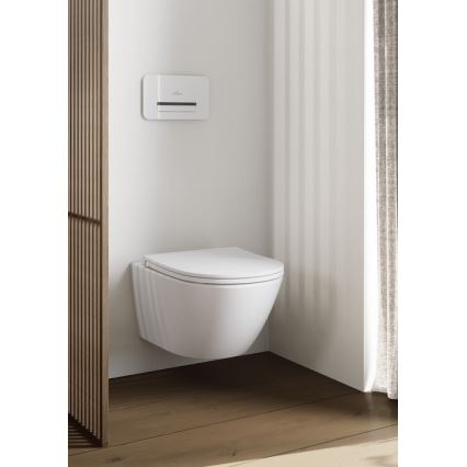 Villeroy & Boch 4670T0R1 - Vægmonteret toilet SUBWAY 3.0 keramik/hvid
