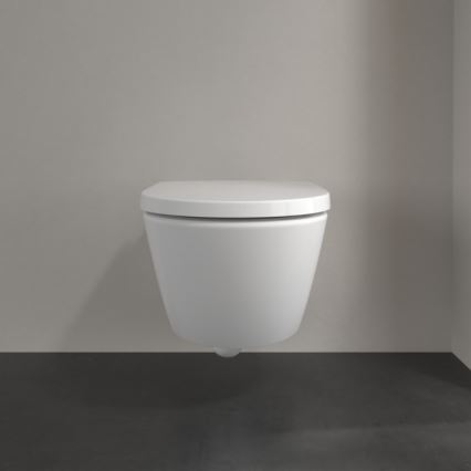 Villeroy & Boch 4670T0RW - Vægmonteret toilet SUBWAY 3.0 keramik/hvid