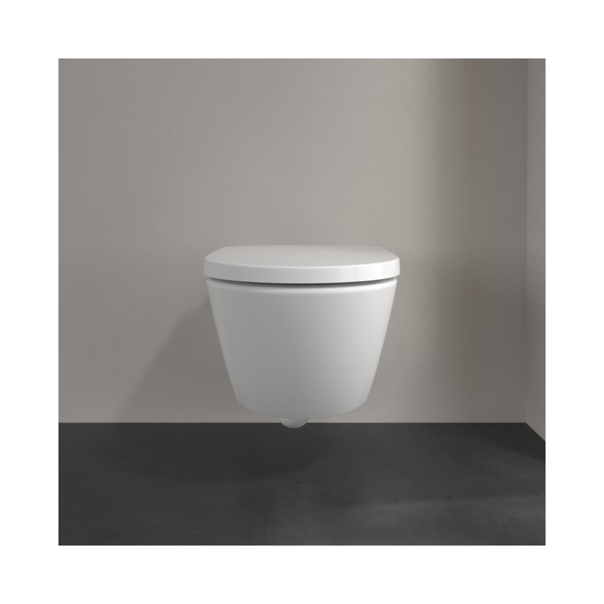 Villeroy & Boch 4670T0RW - Vægmonteret toilet SUBWAY 3.0 keramik/hvid
