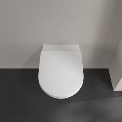 Villeroy & Boch 4670T0RW - Vægmonteret toilet SUBWAY 3.0 keramik/hvid