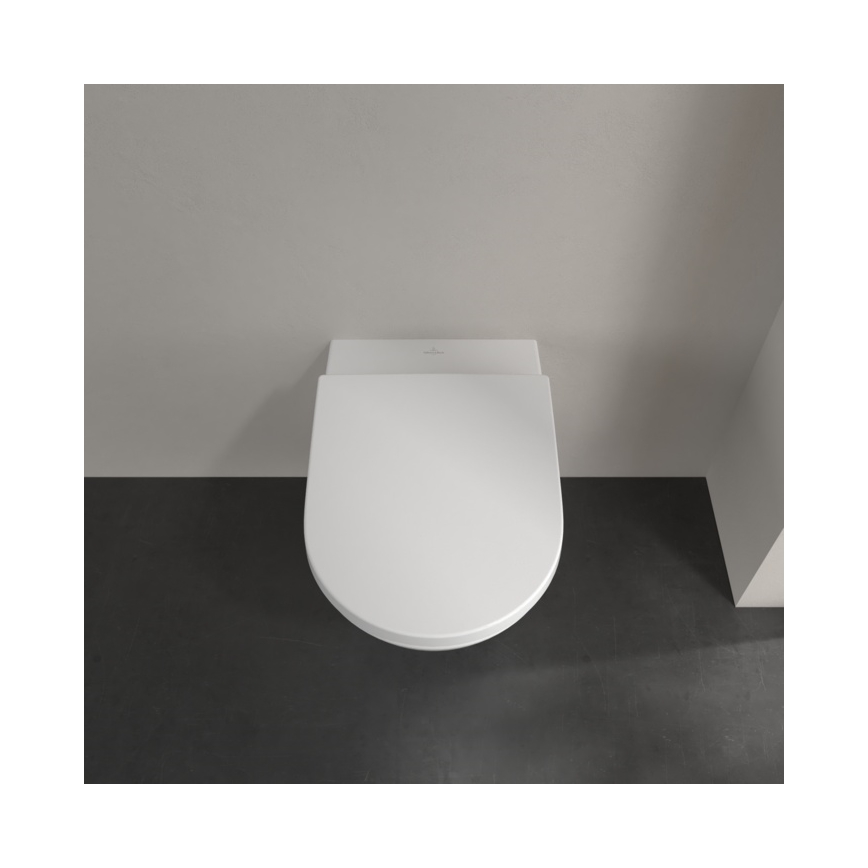 Villeroy & Boch 4670T0RW - Vægmonteret toilet SUBWAY 3.0 keramik/hvid
