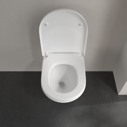 Villeroy & Boch 4670T0RW - Vægmonteret toilet SUBWAY 3.0 keramik/hvid