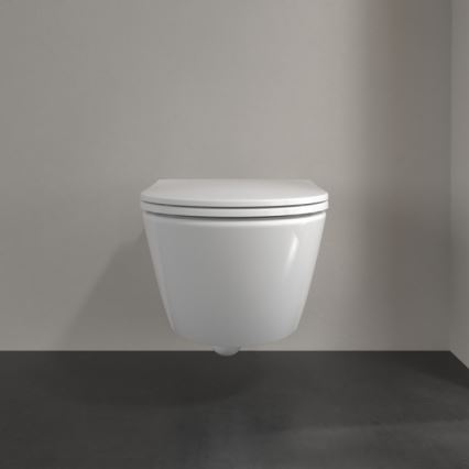 Villeroy & Boch 4670T9R1 - væghængt toilet med SoftClose-sæde SUBWAY 3.0 keramik/hvid