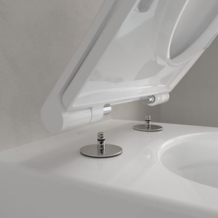 Villeroy & Boch 4670T9R1 - væghængt toilet med SoftClose-sæde SUBWAY 3.0 keramik/hvid