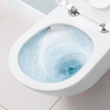 Villeroy & Boch 4670TS01 - Væghængt toilet med SoftClose-sæde SUBWAY 3.0 keramik/hvid