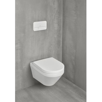 Villeroy & Boch 4694CLR1 - Væghængt toilet med SoftClose-sæde ARCHITECTURA keramik/hvid
