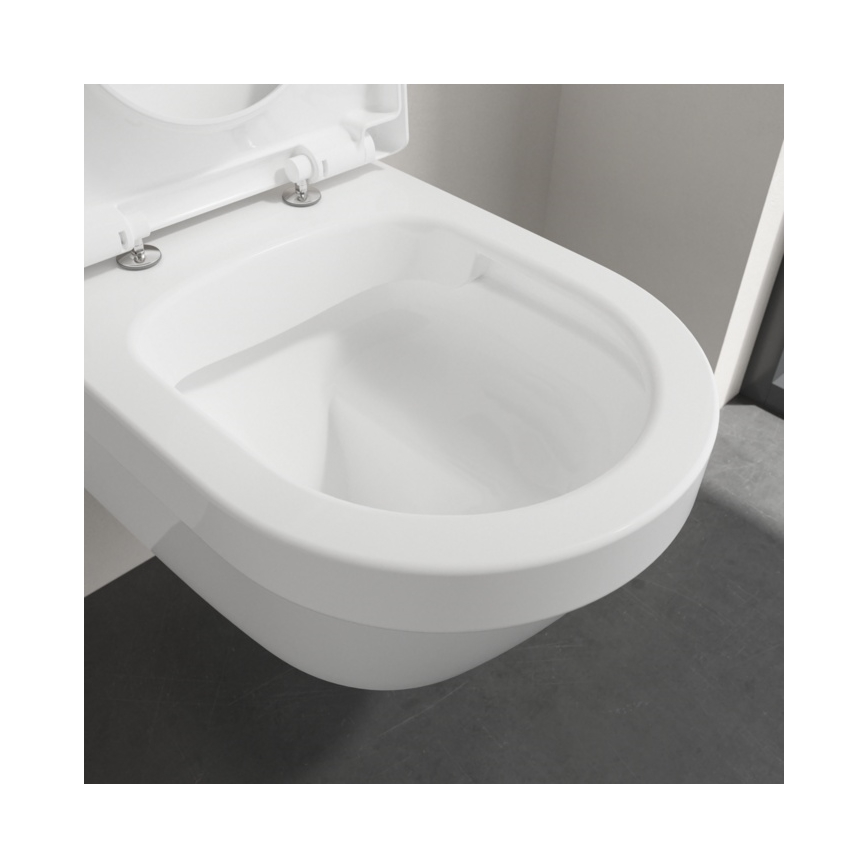 Villeroy & Boch 4694HR01 - Væghængt toilet med SoftClose-sæde ARCHITECTURA keramik/hvid