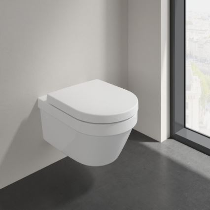 Villeroy & Boch 4694R001 - Vægmonteret toilet ARCHITECTURA keramik/hvid
