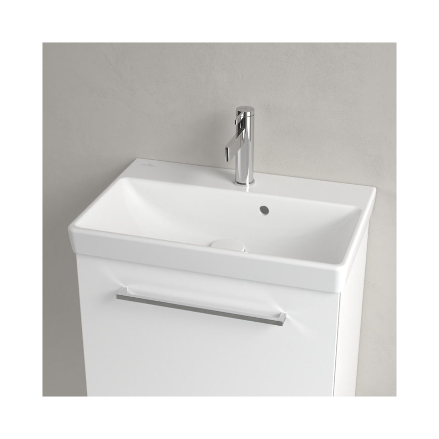 Villeroy & Boch 4A005501 - Væghængt håndvask AVENTO 55x37 cm keramik/hvid