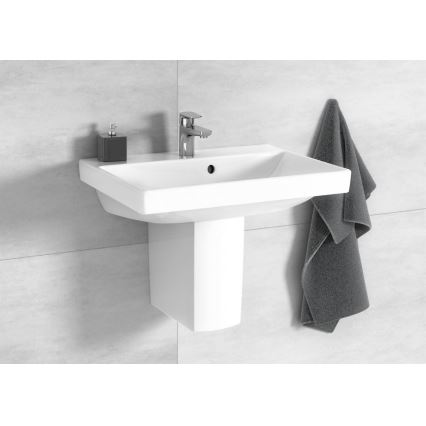 Villeroy & Boch 4A005501 - Væghængt håndvask AVENTO 55x37 cm keramik/hvid