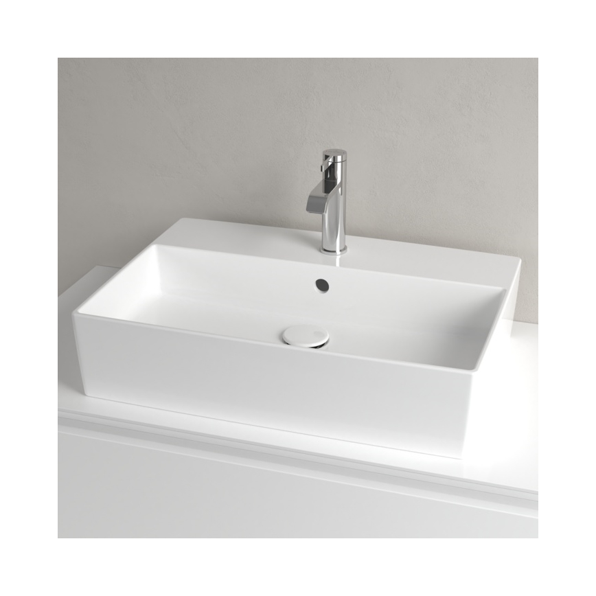 Villeroy & Boch 4A076001 - Håndvask til bordplade MEMENTO 60 x 42 cm, keramik/hvid