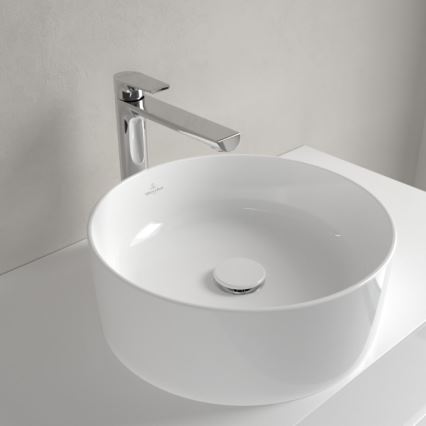 Villeroy & Boch 4A1840R1 - Vask til bordplade COLLARO Ø 40 cm keramik/hvid