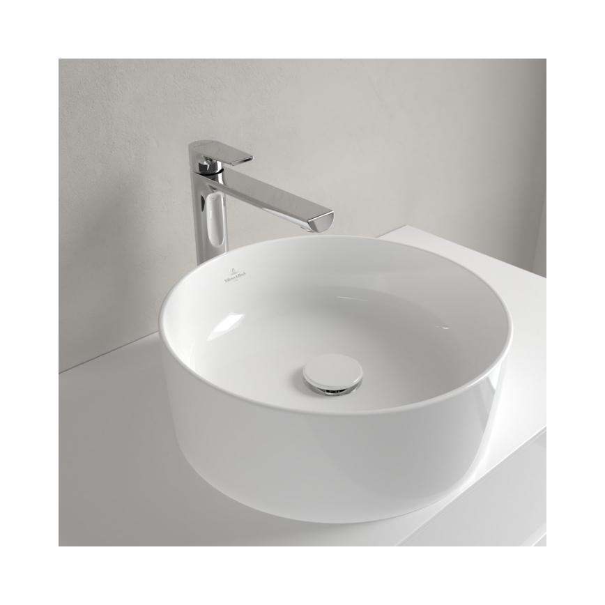 Villeroy & Boch 4A1840R1 - Vask til bordplade COLLARO Ø 40 cm keramik/hvid