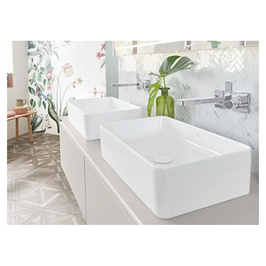 Villeroy & Boch 4A205601 - COLLARO håndvask til bordplade 56 x 36 cm keramik/hvid