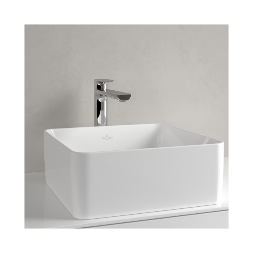 Villeroy & Boch 4A213801 - Påliggende håndvask COLLARO 38x38 cm keramik/hvid